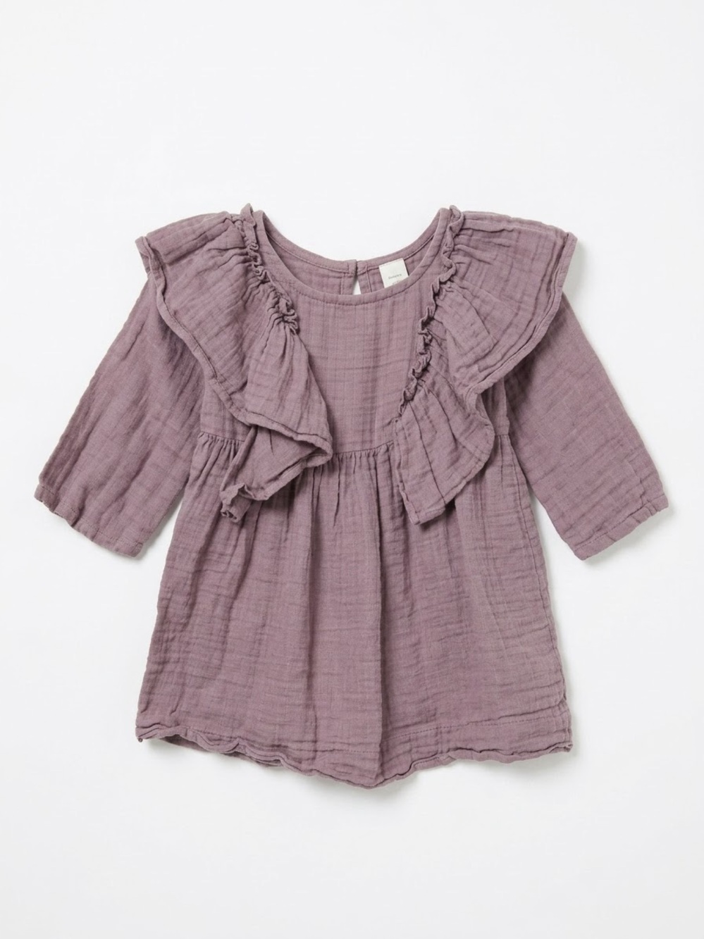 Kate Quinn Purple Gauze Ruffle Dress 12-18 Months